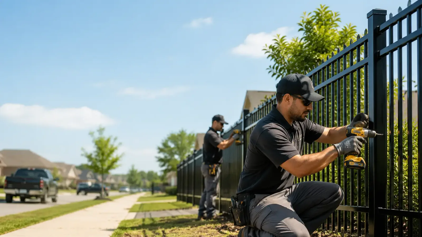 Metal Fence Installation in Smiths Station, AL